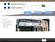 Tablet Screenshot of medischcentrum-soesterberg.nl